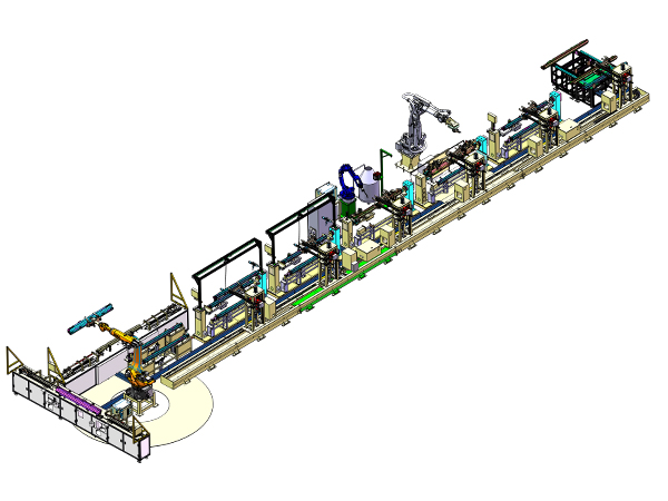 全自動TIKTOK色板2.4.1流水線